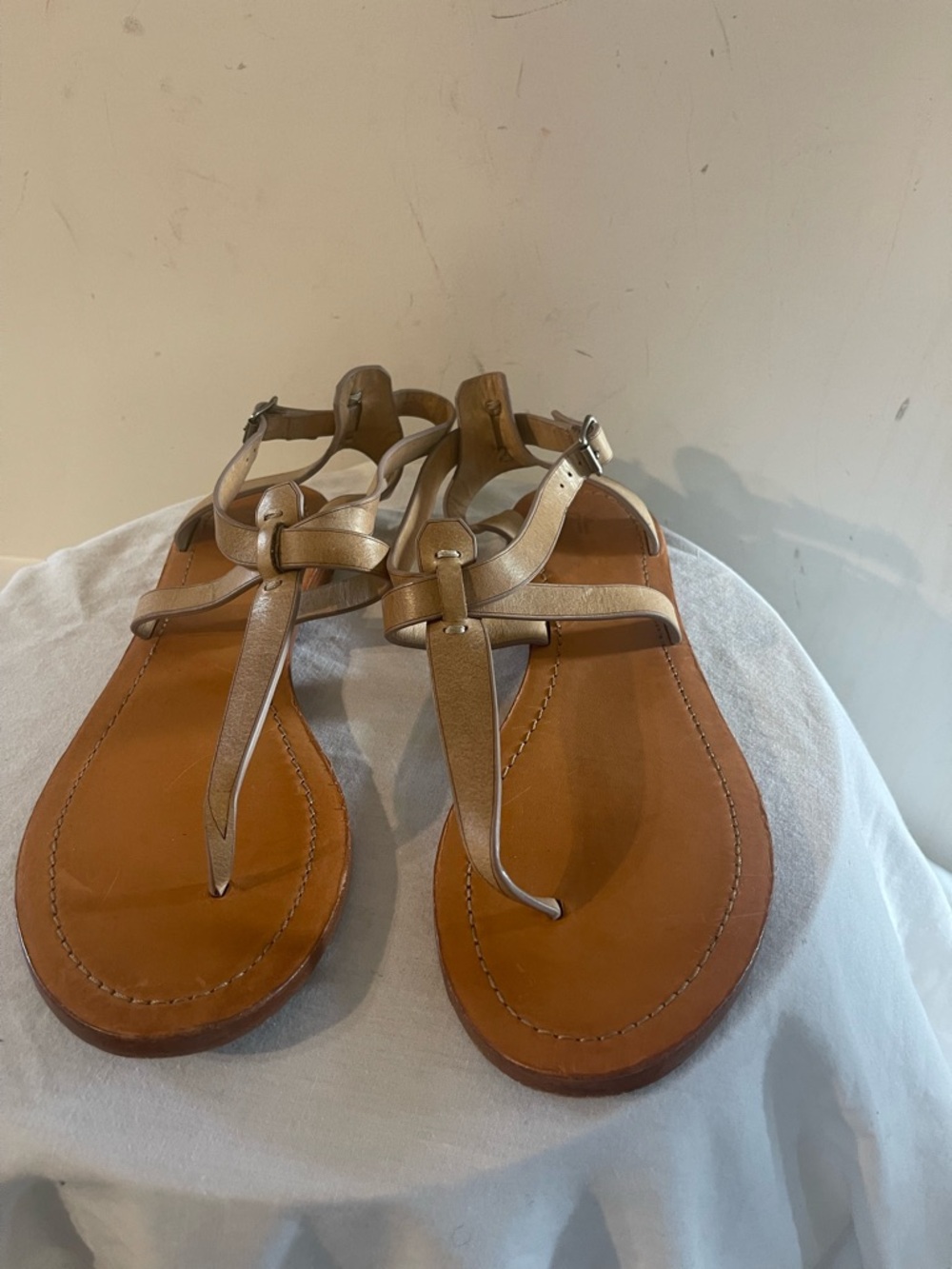 Frye Leather Thing Sandals